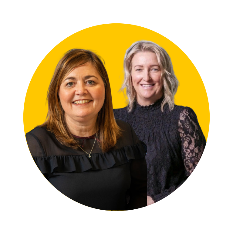 Melanie Hill and Lianne Williams