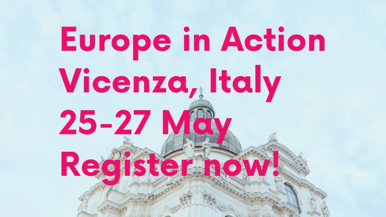 Poster of Europe in Action 2026 event