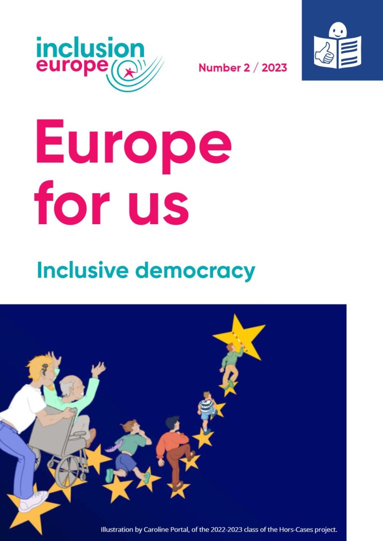 Europe for us – Inclusive Democracy — cover