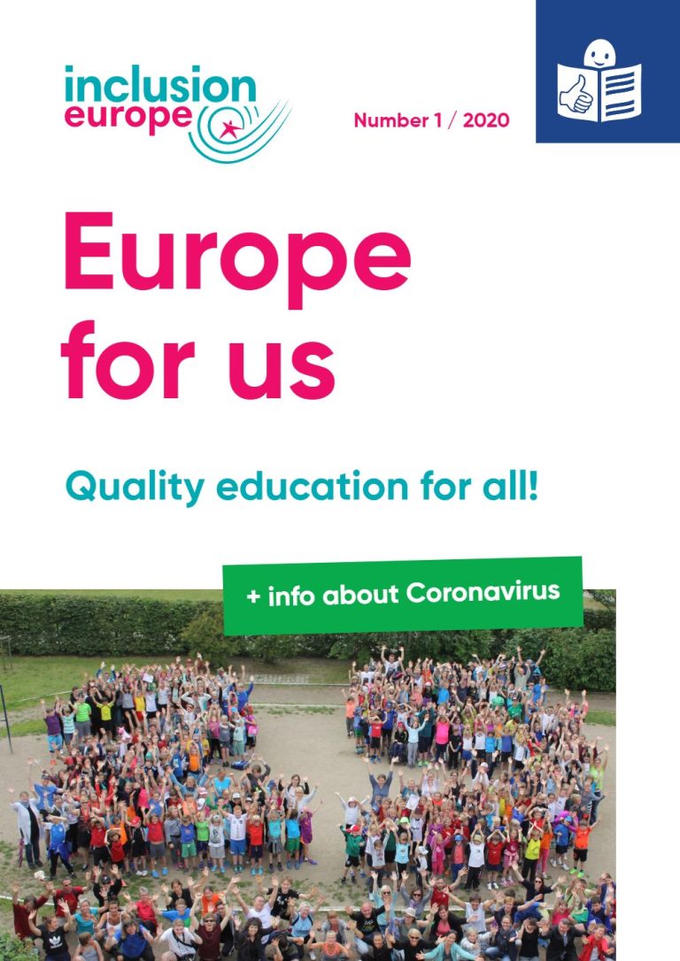 Europe for Us 2020/1 — cover