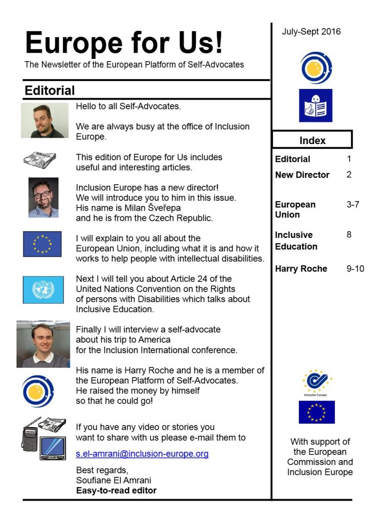 Europe for Us 2016/3 — cover