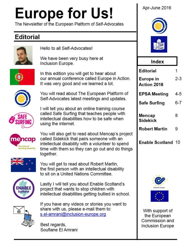 Europe for Us 2016/2 — cover